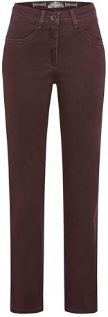 Raphaela by Brax - Style LAURA NEW AMARONE - Broek - Donkerrood - Super Slim Fit