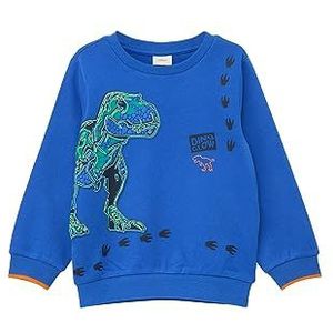s.Oliver Junior jongens sweatshirt lange mouwen blauw 92, blauw, 92 cm