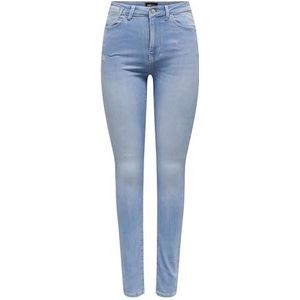 ONLY Skinny-fit-jeans voor dames, blauw (light blue denim), (L) W x 34L