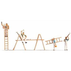 NOCH 15056 H0 Schilders Figuren Kant-en-klaar Model