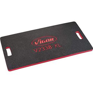 Vigor V2338-XL - Knieplank - Zwart - 980 x 480 x 27 mm