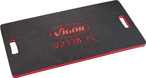 Vigor V2338-XL - Knieplank - Zwart - 980 x 480 x 27 mm