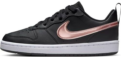 Nike Court Borough Recraft SE oudere kinderschoenen, zwart/MTLC rood brons-wit, 37,5 EU, Zwart Mtlc Rood Brons Wit, 37.5 EU