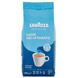 Lavazza, Caffè Decaffeinato, cafeïnevrije Arabica en Robusta koffiebonen, koffie met amandel- en honingaroma, intensiteit 3/10, gemiddeld roosteren, 500 g (1 stuk)