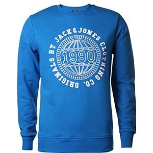 JACK & JONES Heren Jjorsteven Sweat Mix Pack Sweatshirt, Blauw (Imperial Blue Fit: Ree Crew Neck)., XL