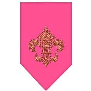 Mirage Fleur De Lis gouden strass Bandana