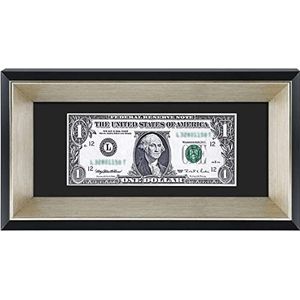 L'Espace Art Deco tapijt – First Dollar – licentiehouder – voet – in zaagtanden hangers – wandhouder – landschap portret – van glas 4 x 9 zwart/zilver