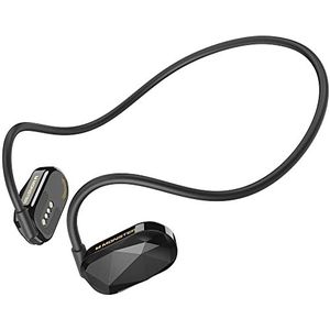 MONSTER - Aria Free hoofdtelefoon met luchtgeleiding – draadloze hoofdtelefoon, vrije oren, duidelijke oproepen, geïntegreerde microfoon, 8 uur batterijduur, Bluetooth 5.3 sport, zwart