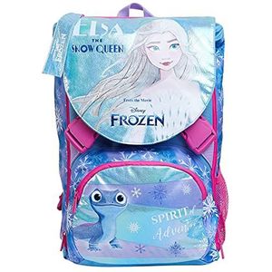Rugzak Seven - Frozen Spirit Of Adventure, roze - Opvouwbaar groot - School & Vrije tijd