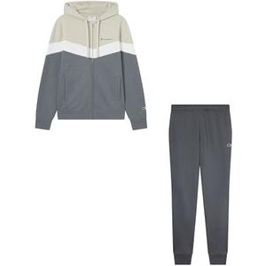 Champion Legacy Heren Sweatsuit, 3XL, Beige, Beige, 3XL