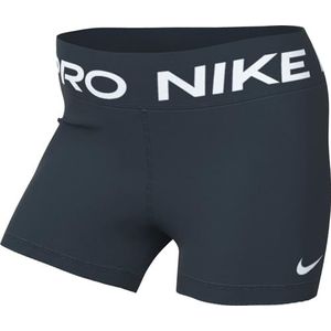 Nike Bovenste Dijlengte Tight W Np 365 Short 3In, Armory Navy/White, CZ9857-478, L