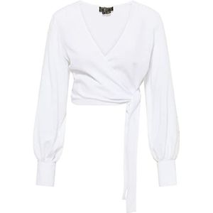 Blouse - Effen - Blouseshirt - Lange Mouw - Viscose