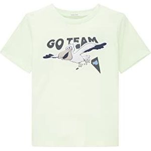 TOM TAILOR Jongens T-shirt 1035195, 31093 - Fresh Apple Lime Green, 116-122