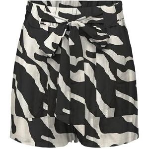 Onlnova Life Vis Talia Shorts AOP, zwart, S
