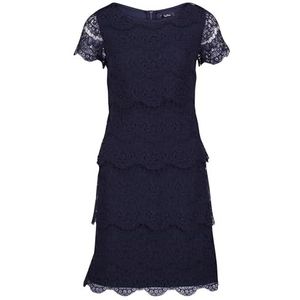 Vera Mont kanten jurk dames, blauw, 50