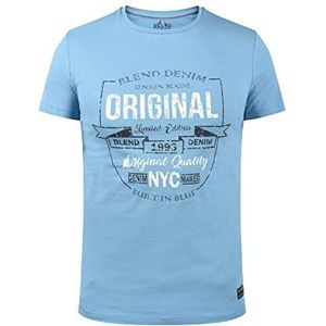 Blend BHTee 20708054 T-shirt met korte mouwen, blauw (Niagara Blue 74628), S