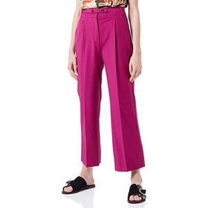comma vrijetijdsbroek voor dames, 4487 Donkerroze, 32 NL (Lang)
