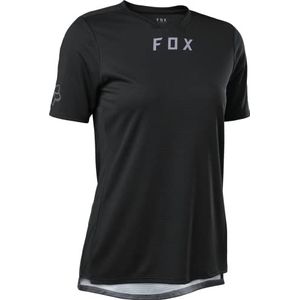 Fox Racing Dames Defend, korte mouwen mountainbike-shirt hemd, zwart, medium