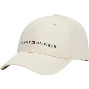 Tommy Hilfiger Unisex TH Essential Cap Cap, Classic Beige, S-M, Klassieke Beige, S-M