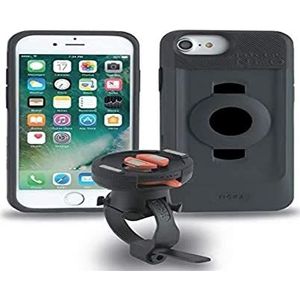 TIGRA SPORT FitClic Neo zelfvergrendelend magnetisch fietsmontagesysteem met telefoonhoesje en fietsbandhouder voor iPhone 6/6s/7/8