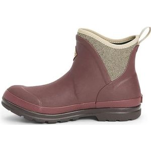 Muck Boots Dames Originelen Enkellaars, Rum Rozijn Tweed visgraat, 36 EU