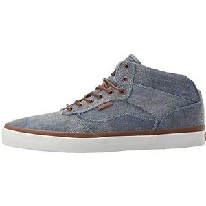 Vans Bedford Plus, Low-Top Sneakers voor dames, Blauw Zuur Denim Blauw, 46 EU