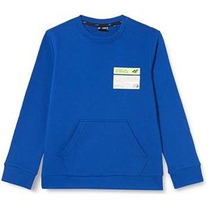 4F Sweatshirt M631 Cobalt kinderen 152, Kobalt, 12 jaar