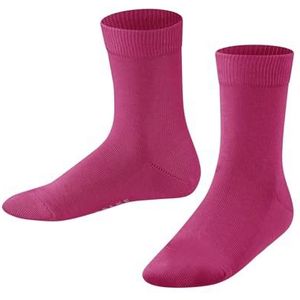 FALKE Uniseks-kind Sokken Family K SO Duurzaam Katoen Eenkleurig 1 Paar, Paars (Fuchsia 8856) nieuw - milieuvriendelijk, 35-38