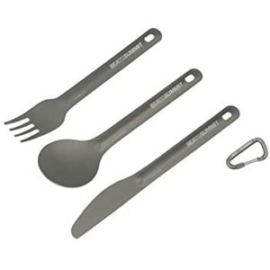 Sea To Summit Campingbestek Alphalight Cutlery Grijs 3-delig