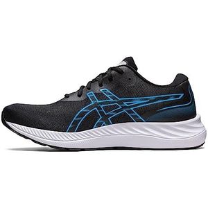 ASICS Gel-Excite 9 Hardloopschoen voor heren, 004 Black Island Blue, 47 EU