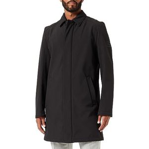 HUGO Marec2311 Slim-Fit autojas voor heren, met waterafstotende afwerking, zwart 1, 44