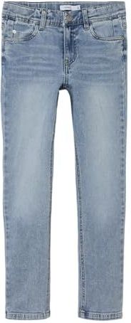 Name it kids Jongens Nkmtheo Xslim Jeans 1280-Gy Noos, blauw (light blue denim), 164