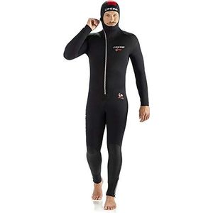 Cressi Diver All-in-One wetsuit Man - Eendelig wetsuit in Neopreen 7 mm dubbel gevoerd voor de heren