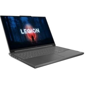 Lenovo Legion Slim 5 Gen 8 Gaming-laptop, 40,6 cm (16 inch), WQXGA 165 Hz, AMD Ryzen 7 7840HS, 16 GB RAM, 512 GB SSD, NVIDIA GeForce RTX 4070 8 GB, zonder besturingssysteem, donkergrijs, Spaans