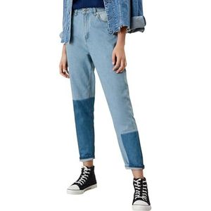 Q/S designed by Damesbroek 7/8 MOM Fit, hemelsblauw, 38