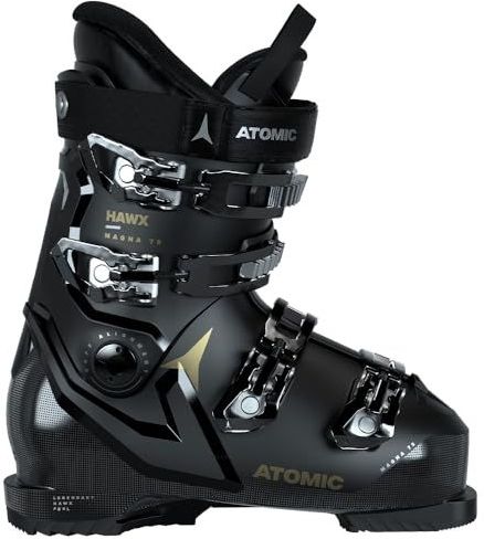 ATOMIC AE502710027X HAWX Magna 75W Skischoenen voor dames, zwart/goud, 43 EU, Zwart Goud, 43 EU