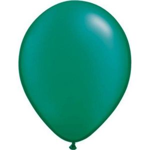 Folat - Groene Ballonnen Pearl Emerald Green 28cm - 100 stuks