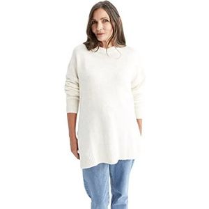 DeFacto Dames Tunic Shirt, ecru, XXL