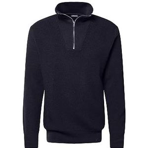 Seidensticker - Regular Fit - Sweatshirt - Blauw - 100% Katoen