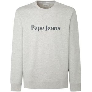 Pepe Jeans Heren Regis Sweatshirt, Grijs (Lichtgrijs), XL, Grijs (Lichtgrijs), XL