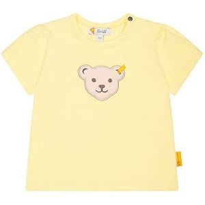Steiff T-shirt met korte mouwen, gele paren, regular voor baby's, Gele lamp, Regular