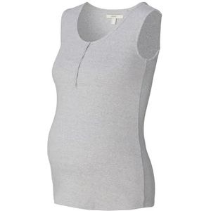 T-shirt Nursing mouwloos, lichtgrijs gemêleerd - 045, XL