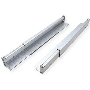 ROLINE - Geleiderail Set - Variabele Diepte 350-600mm - Gegalvaniseerd Plaatstaal