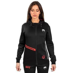 Venum, Fight Week UFC Adrenaline by Women's Fight Week Sweatshirt met ritssluiting, zwart, XL, Zwart, XL