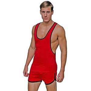 Jocko Rafael tanktop, rood, maat: S