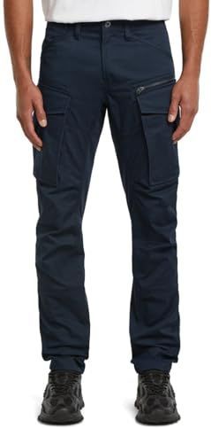 G-STAR Heren Rovic Zip 3D Regular Taps Slang Broek, Blauw (Salute D02190-e064-c742), 26W x 30L, Blauw (Salute D02190-e064-c742), 26W / 30L