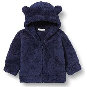 United Colors of Benetton Babyjongens hoodie met lange mouwen, donkerblauw 252, 50 cm