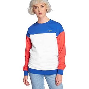 Illmatic Dames Light Sweater Sweatshirt, wit/rood/blauw., M