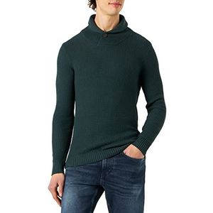 MUSTANG Heren Emil SC Structure pullover, Green Gables 6432, S