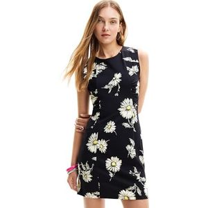 Desigual Lorena Damesjurk, zwart, L